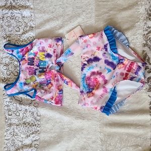 Tommy Bahama Tie-Dye 2-pc Swimsuit- Size 6X